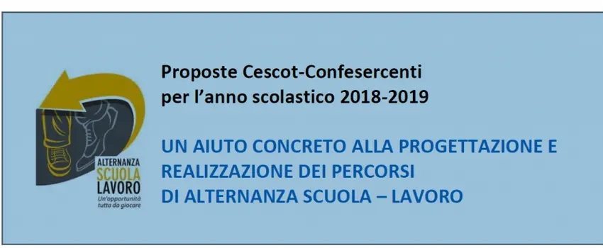 ON LINE IL NUOVO CATALOGO DI OPPORTUNITA' DI ALTERNANZA SCUOLA-LAVORO