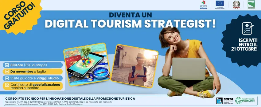 VUOI DIVENTARE DIGITAL TOURISM STRATEGIST IN MENO DI UN ANNO?