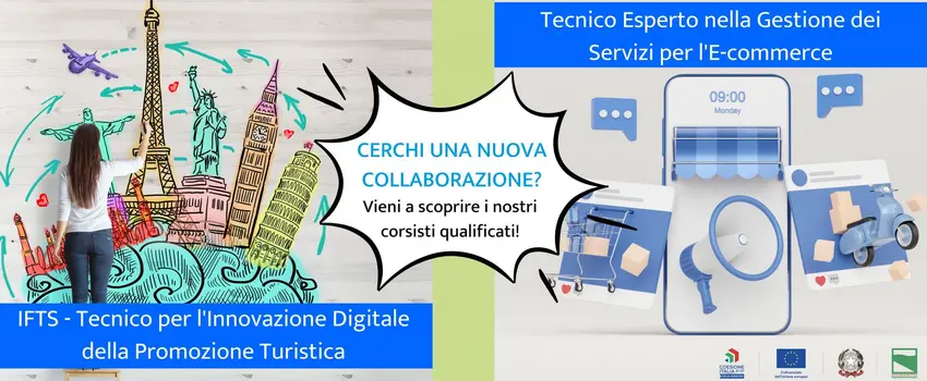 Esplora le opportunità di collaborazione con i nostri ragazzi formati nel settore turistico e digitale!